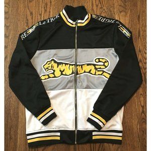 Le Tigre Track Jacket Small Tri Color Big Graphic
